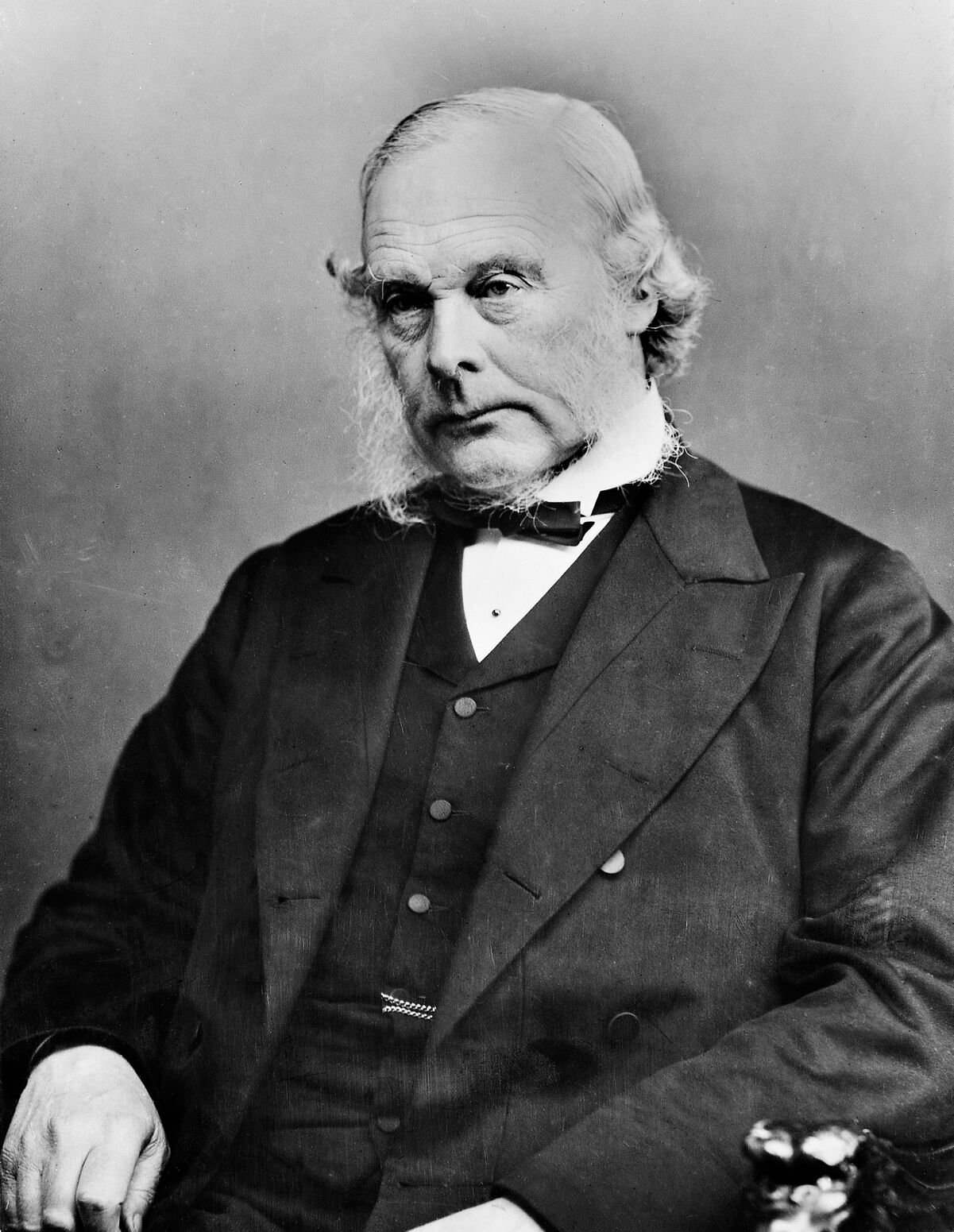 Portrait of surgeon Joseph Lister