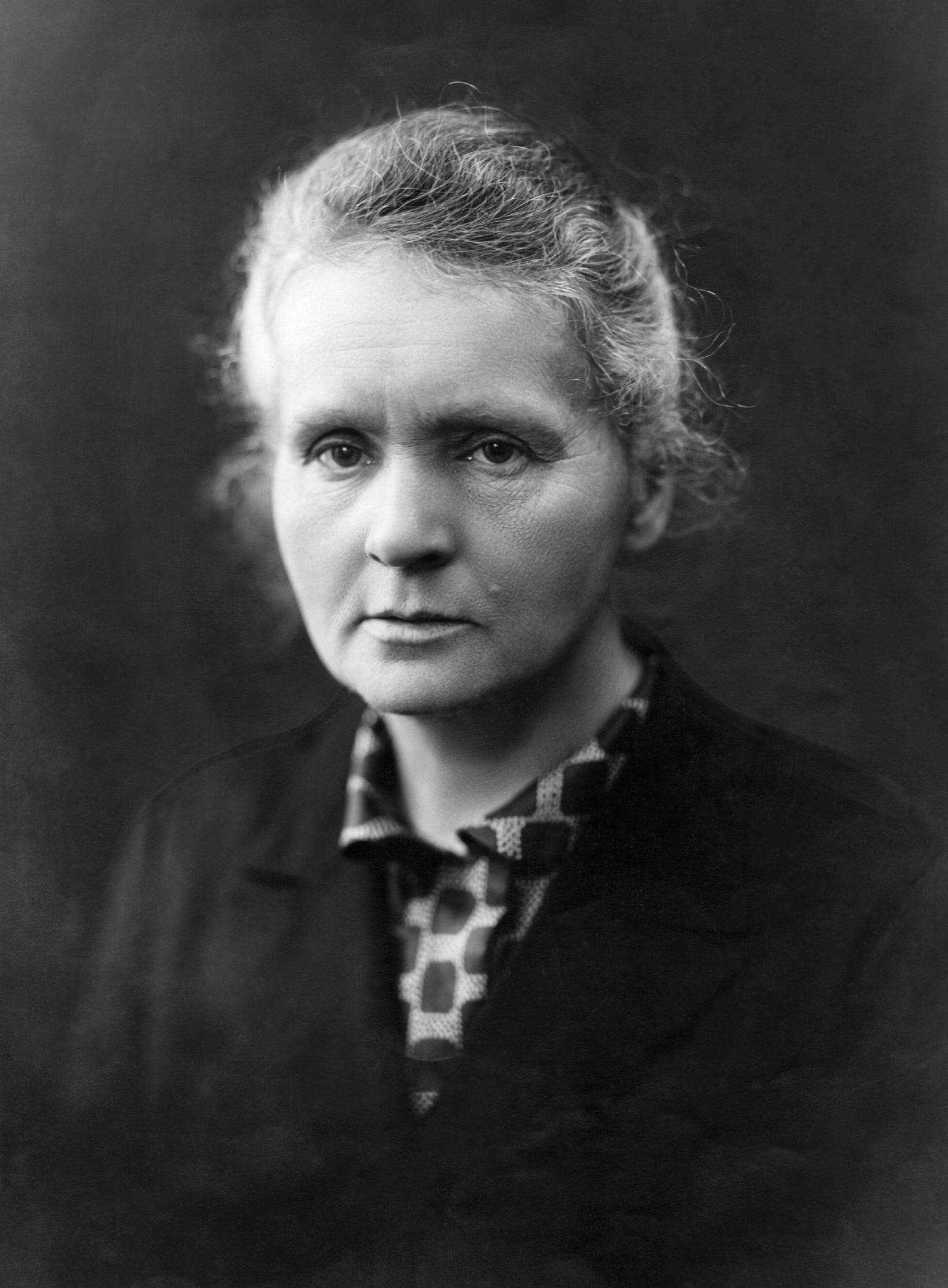 Portrait of Marie Curie in the 1920s