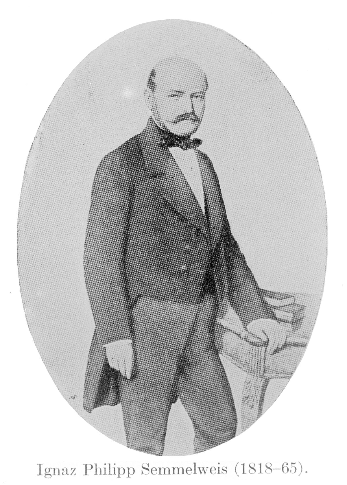 Portrait of physician Ignaz Philipp Semmelweis