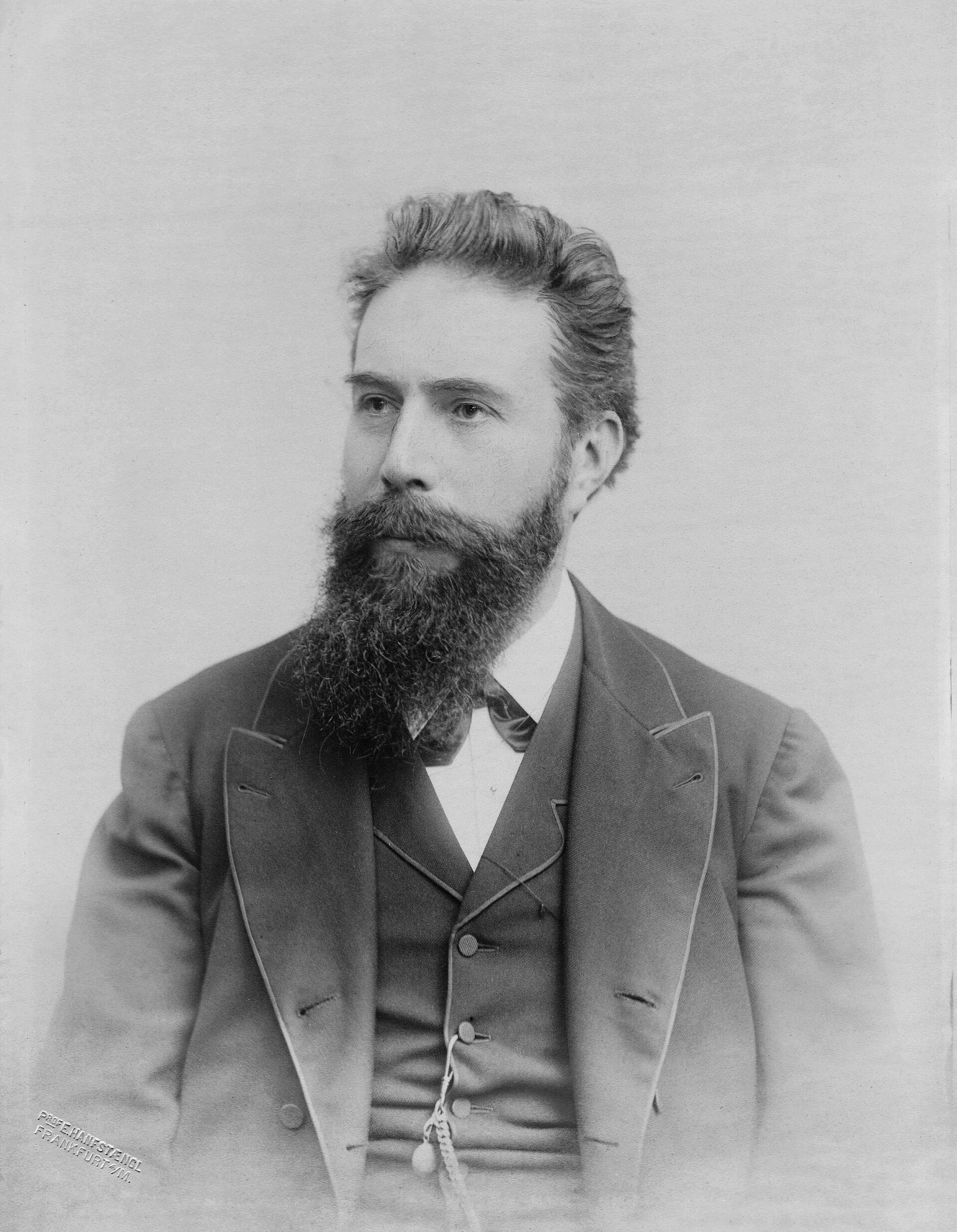 Portrait of Wilhelm Conrad Röntgen